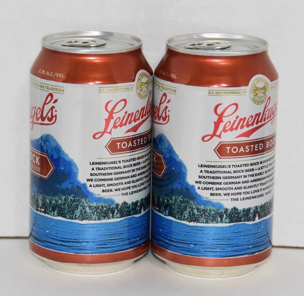 Leinenkugel - Toasted Bock - One Empty 12oz. Beer Can - Chippewa Falls, WI