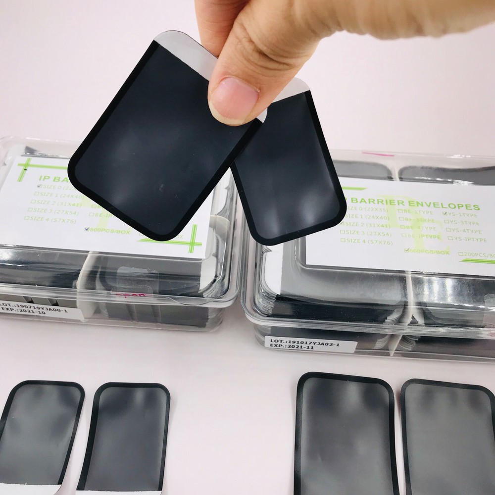 2000pc Digital X ray Barrier Envelope Sleeves for Phosphor Plate Scan Size 2&0