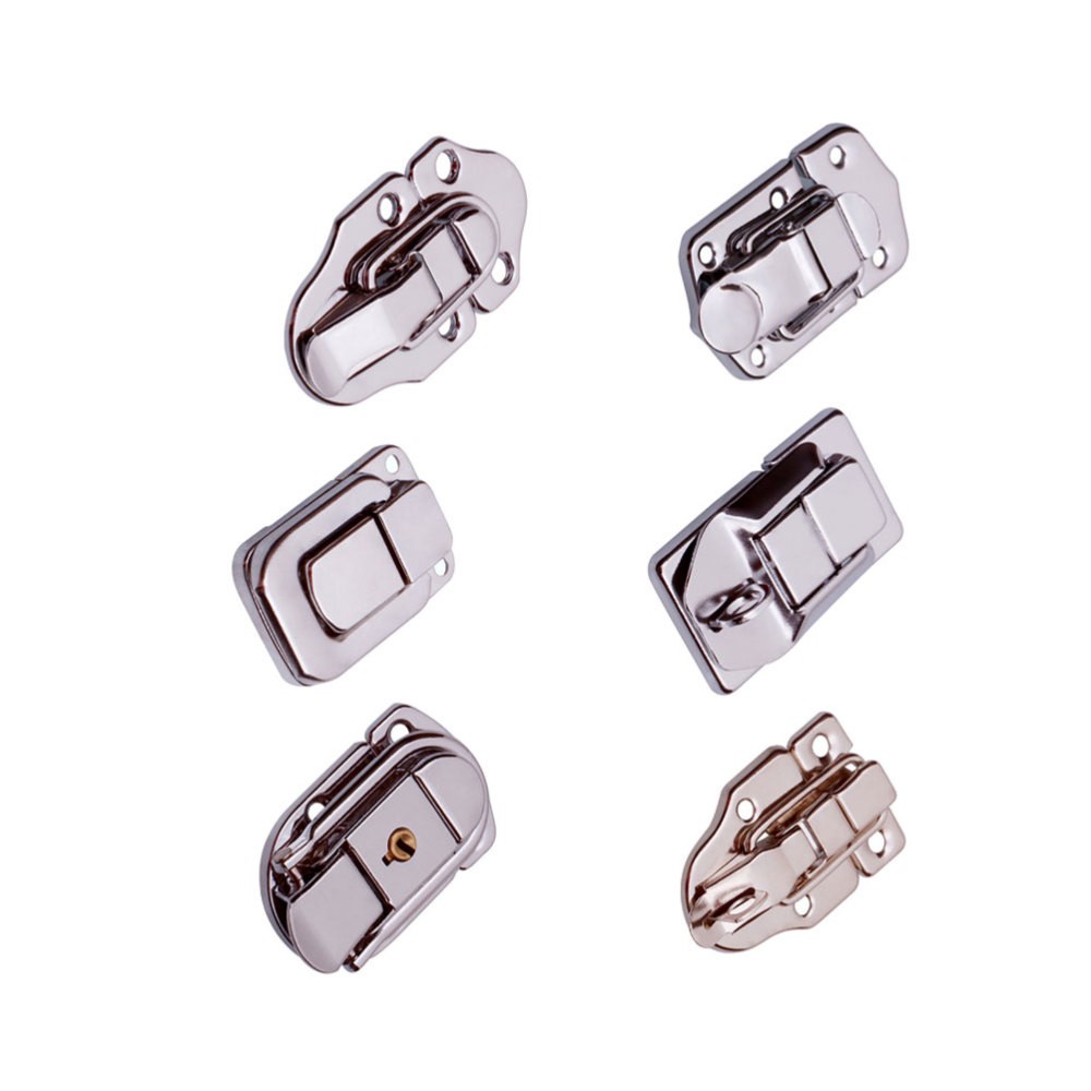 3 Pcs Hook Locks Tool Box Latch Replacement Case for Luggage Bag Clasp