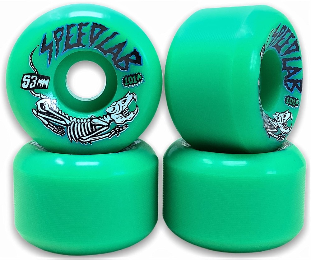 Speedlab Lab Rat Wheels 53mm 101A Green