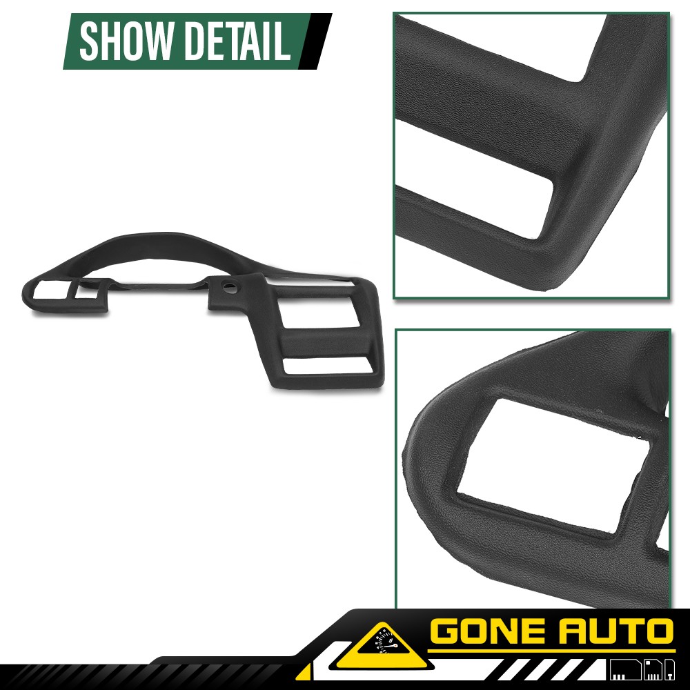 Fit For 2000-05 Chevy Cavalier Instrument Cluster Dash Panel Cover Soft Overlay