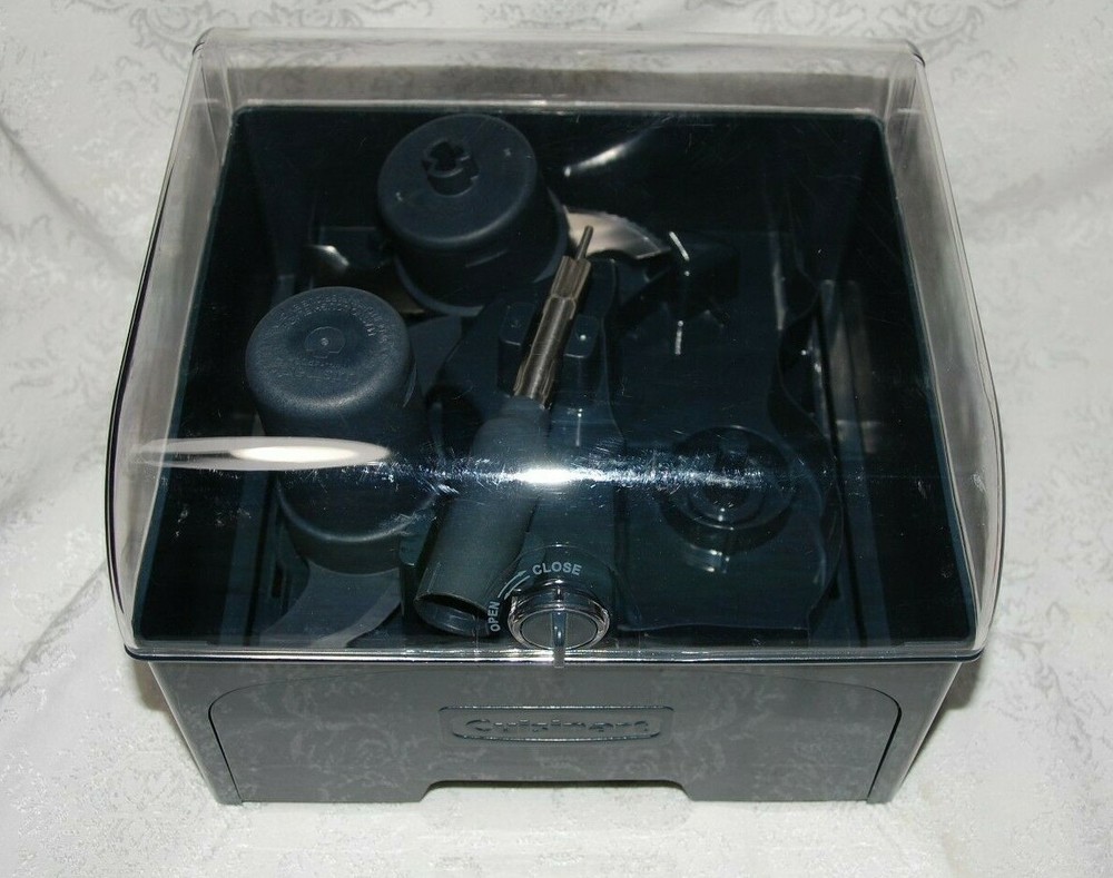 Cuisinart Food Processor FP 14/16 2 Blades, 2 Disks, Stem, and Storage Case Case