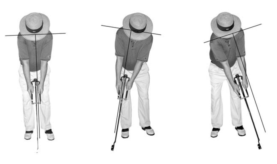 NEW GolferDoc Training Aid--Dual-handle Putter trainer---Swing Path Trainer