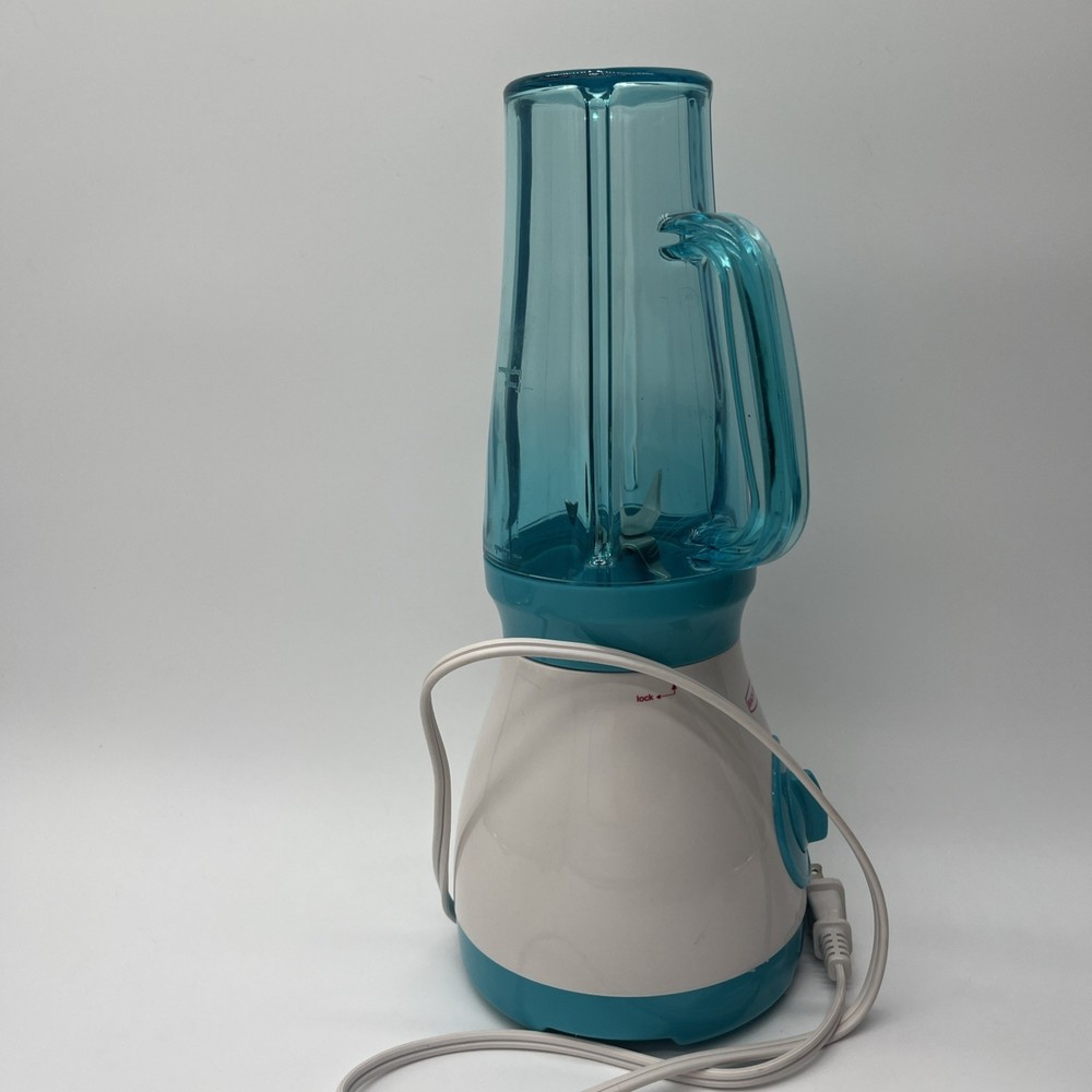 Back to Basics Blender Express Compact Blender Light Blue White Tested Working
