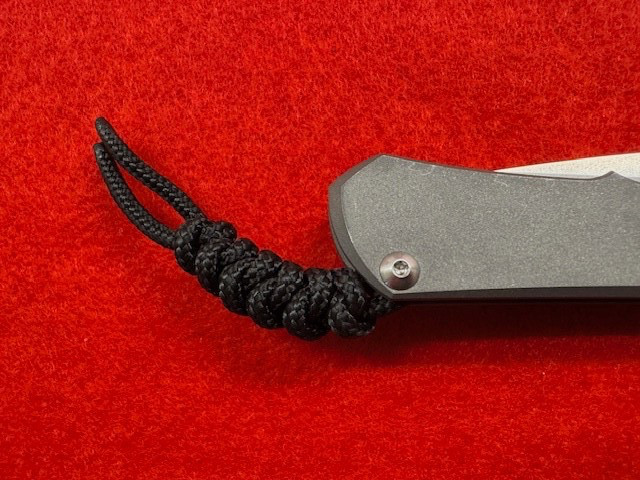 MINT, BOXED CHRIS REEVE SMALL INKOSI TITANIUM FOLDER, COMPLETE (754)