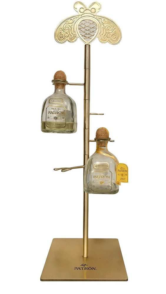 Exclusive Metal Patron Bottle Display