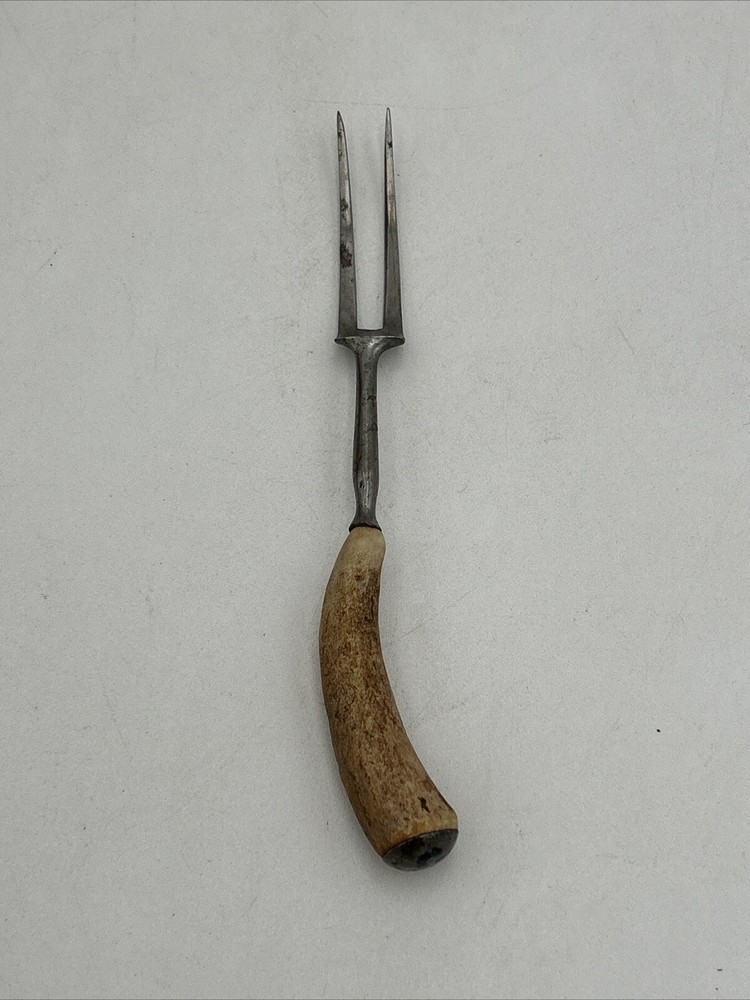 Antique Wilson Hawksworth & Moss Bone Handle Knife blade And Fork Set