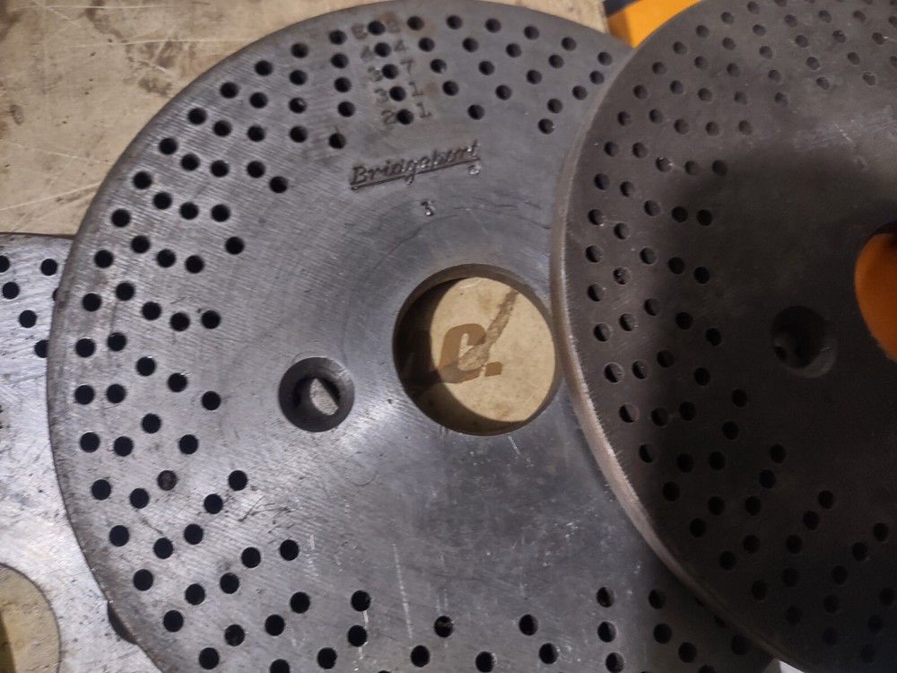 Bridgeport INDEXING PLATE DIVIDING HEAD