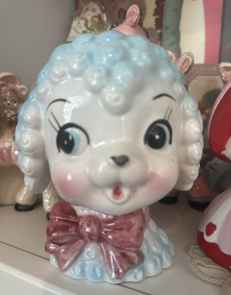 Inarco Poodle Vase Planter