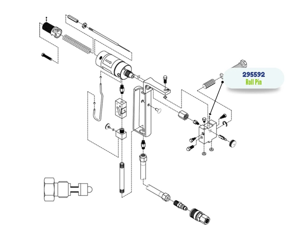 D-GUN ROLL PIN - (295592)