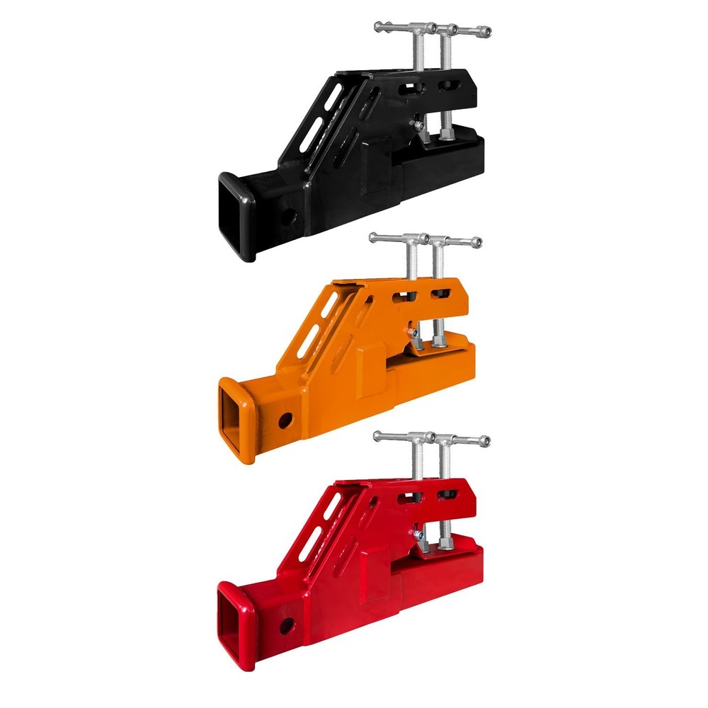 Receiver Hitch Clamp On Trailer Tractor Bucket New Compatible with Deere Bobcat