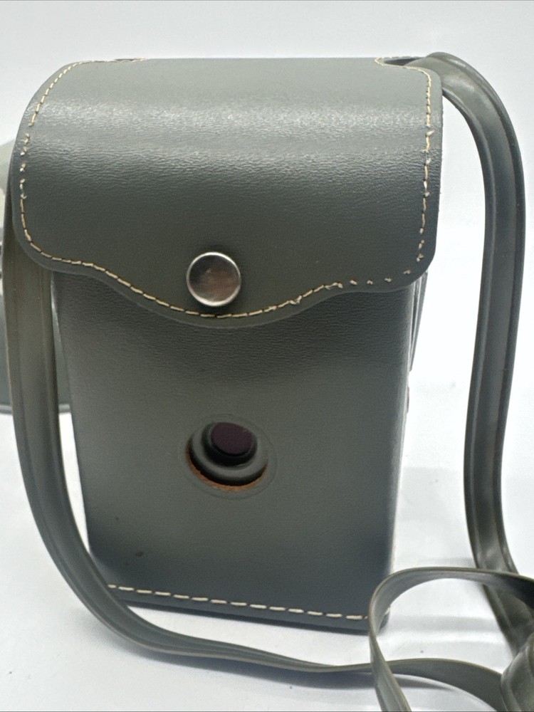 Vintage Ansco Camera Anscoflex Box Camera with Leather Case Flash