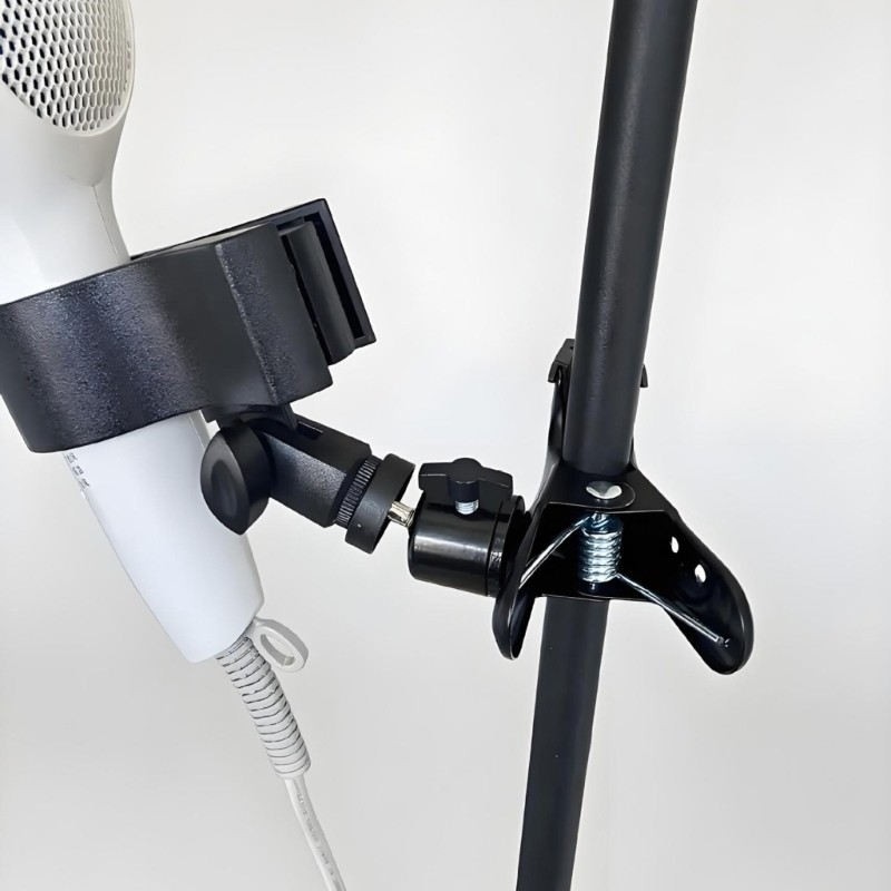 Portable 360 Degree Rotatable Adjustable Table Clamp Metal Clip Microphone