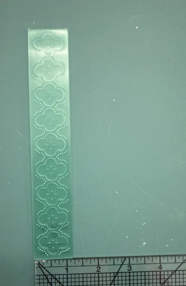 Retired Cricut Cuttlebug Fiesta Embossing Folder & Border Set HTF