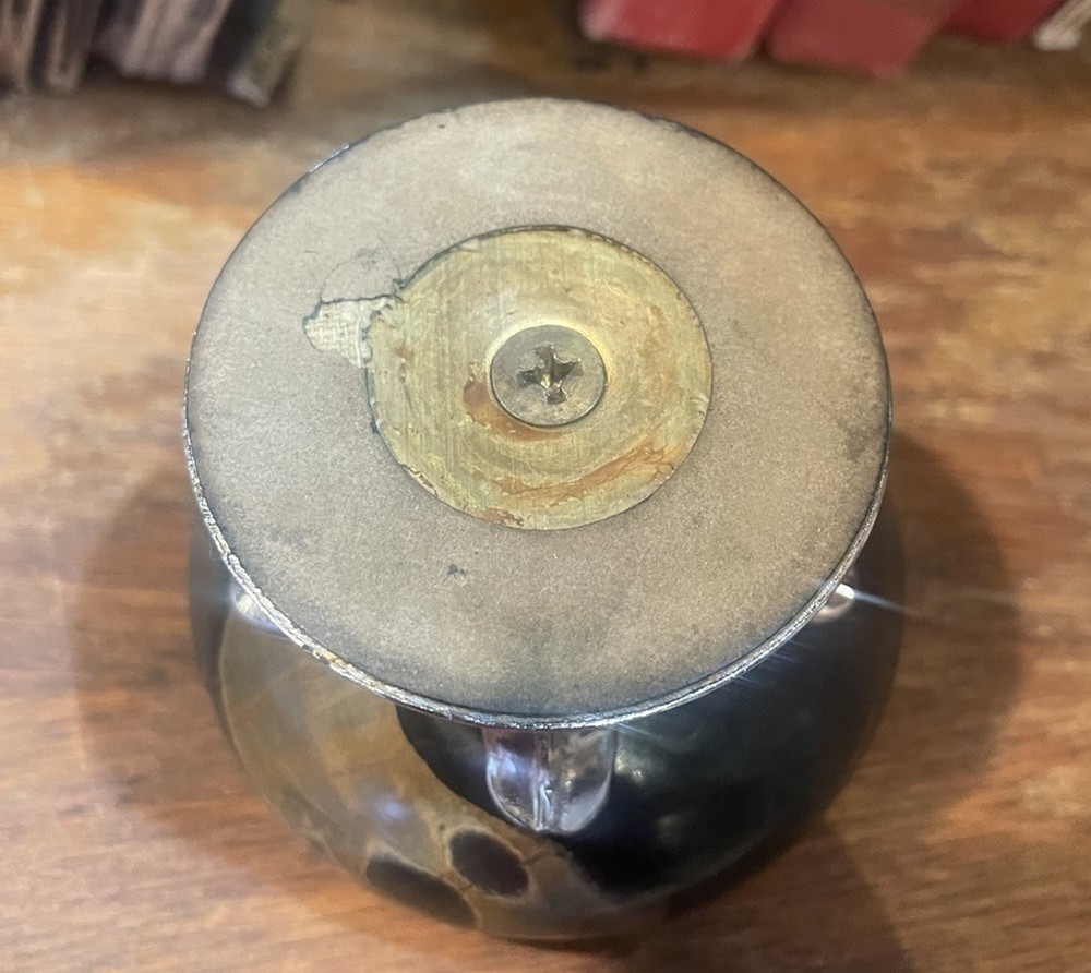 Ronson Art Deco Style Vintage Ceramic Pottery Swirl Lighter