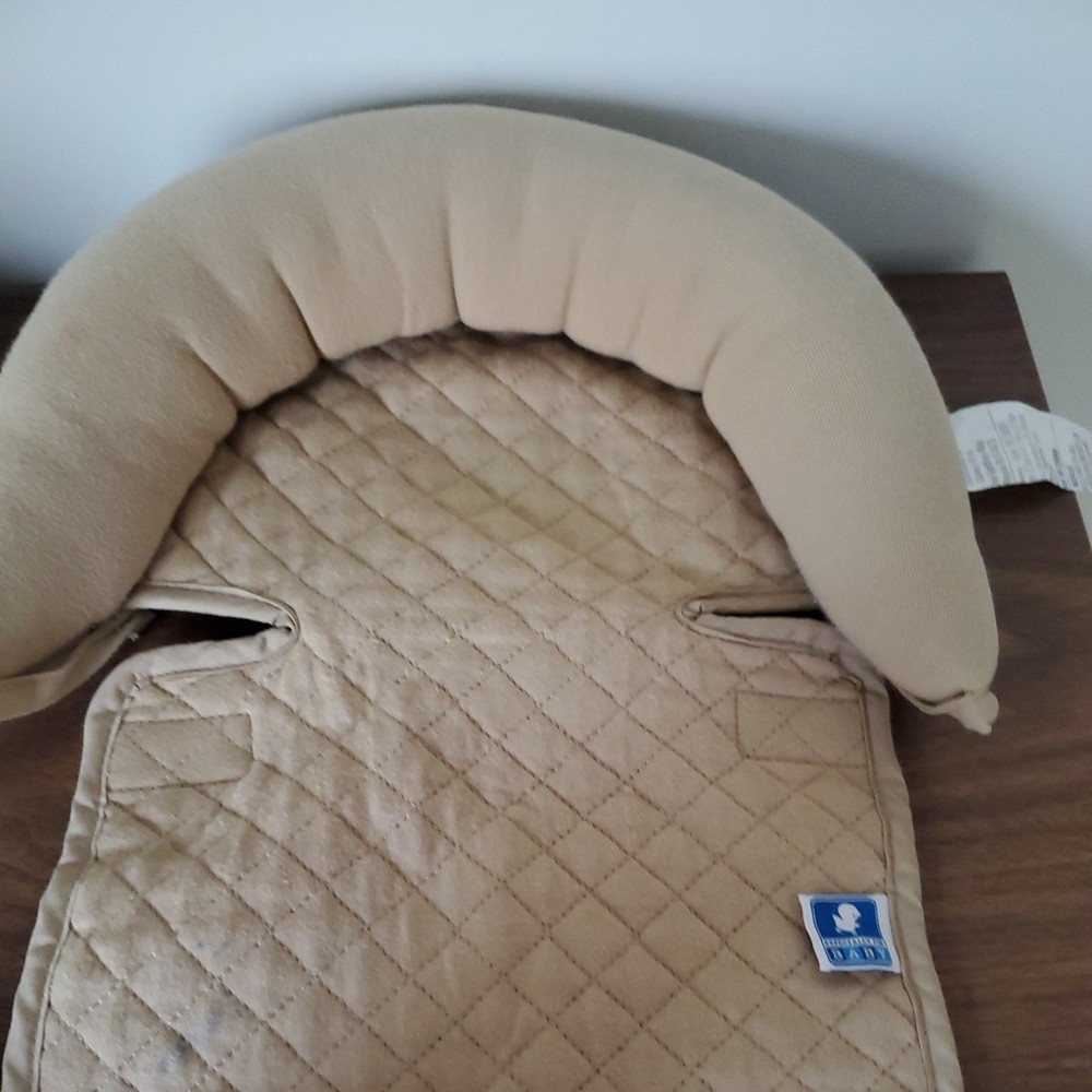 Double Headrest Support For Baby - beige