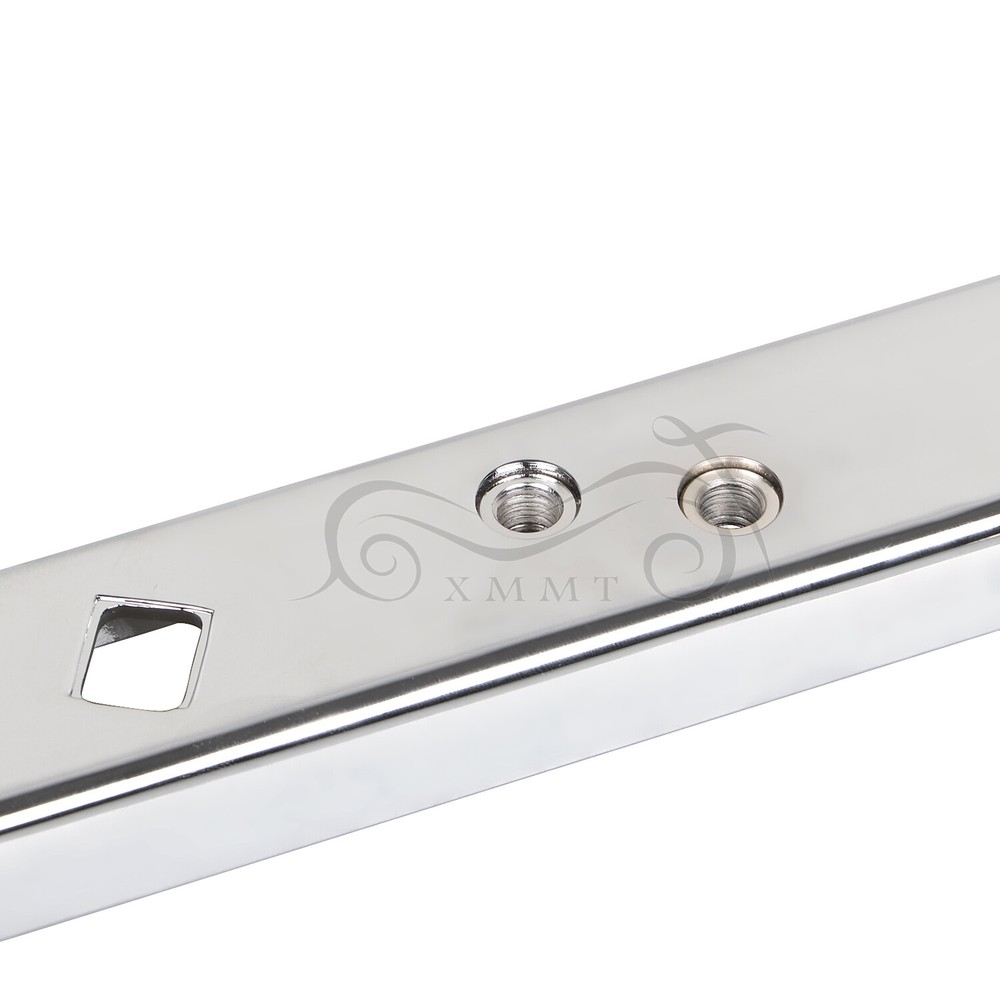 Chrome Left & Right Saddlebag Rail Support Brackets For Harley Touring 1985-2008