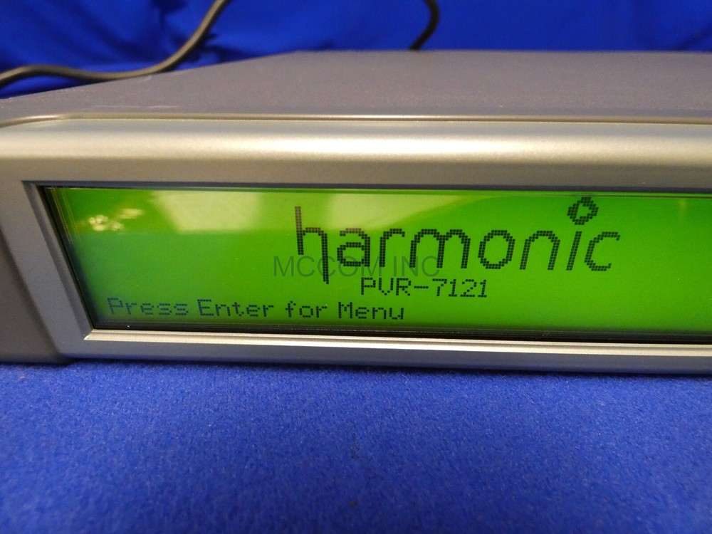 Harmonic ProView 7100 Series PVR-7121 Integrated Receiver/ Decoder w/HD Decoding