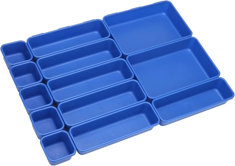 42 Pack Tool Box Organizer Tool Tray Dividers Rolling Tool Drawer Organization