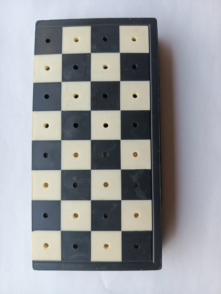 Vintage Chess Checkers Soviet Olympic 1980s