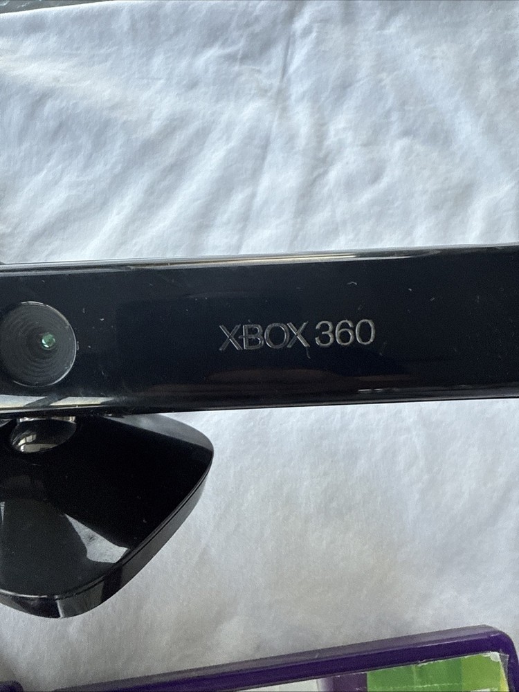 Microsoft Xbox 360 Kinect Connect Motion Sensor Bar W/ 4 Games!