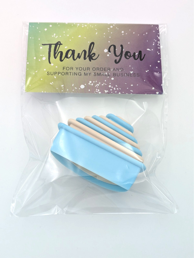 Half Circle Clay Cutter Shape Set ~ Polymer Crafting Tool ~ Stackable Outline