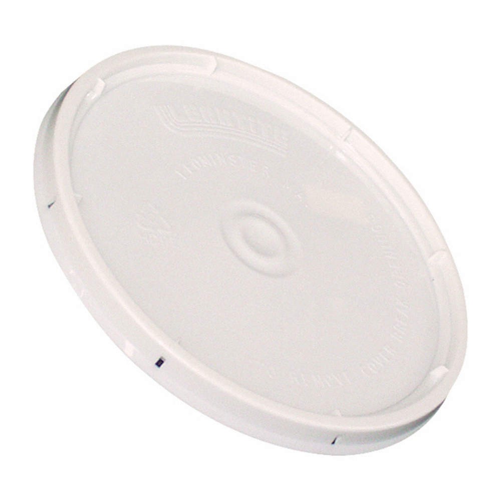 GRAINGER  Lid White For 2 Gal 878HM1