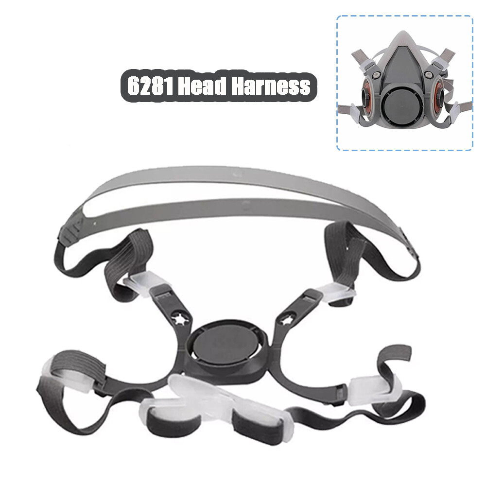 Head Harness Assembly 6281 Strap Respiratory Replacement 6200 Half Face Mask