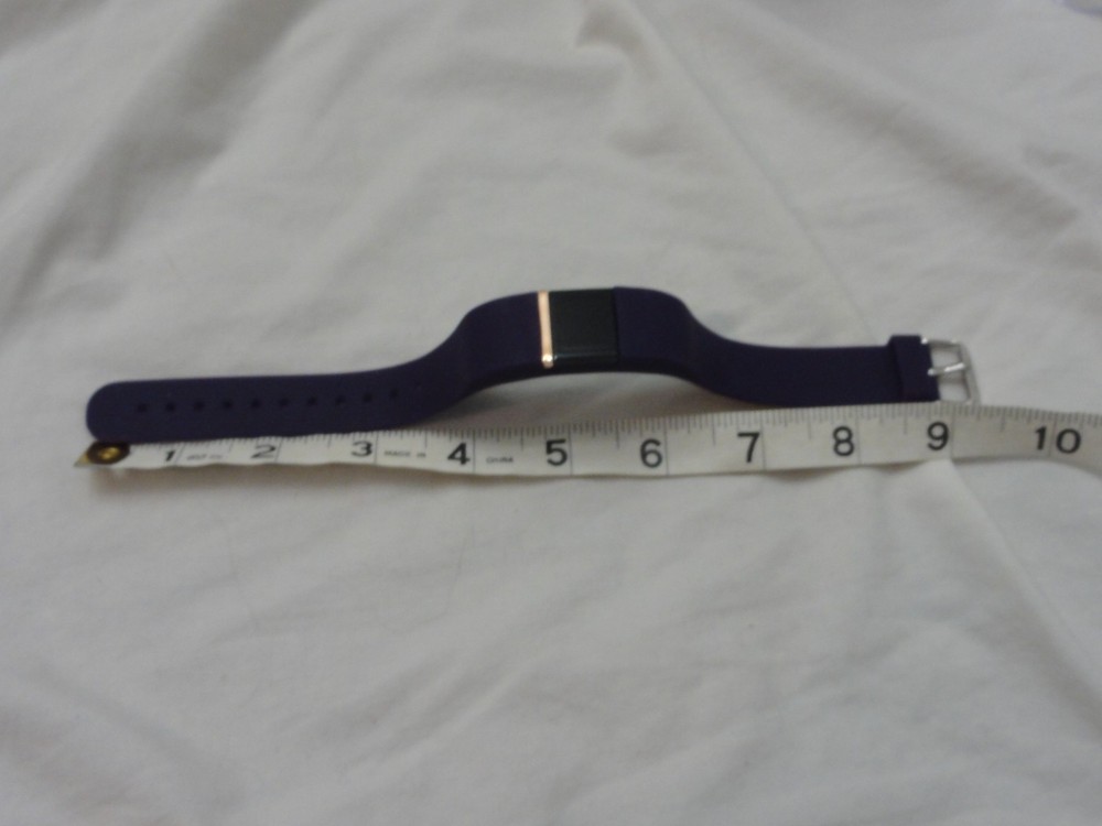 iFitness activity tracker ~ Purple & Black Band ~ Open Package