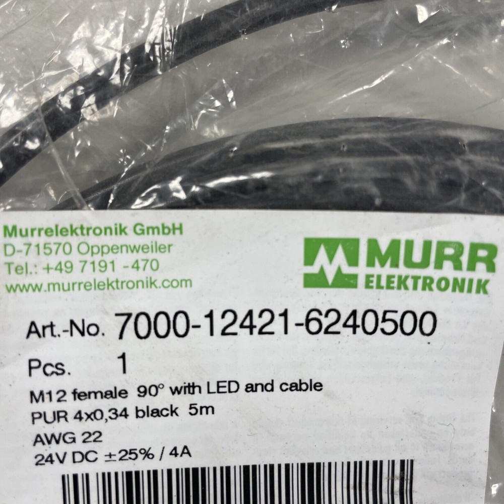 Murr 7000-12421-6240500 Cable