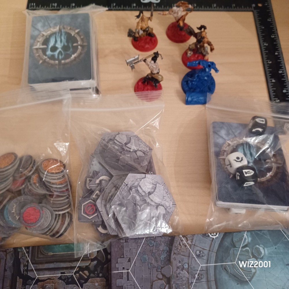 Warhammer Underworlds Shadespire Core Set 90%+ Complete Read Description Clean