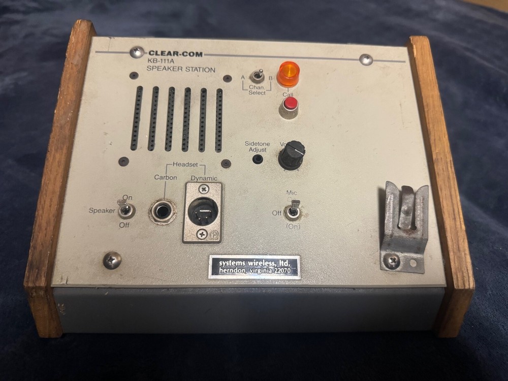 Clear-Com KB-111A Intercom Speaker Station