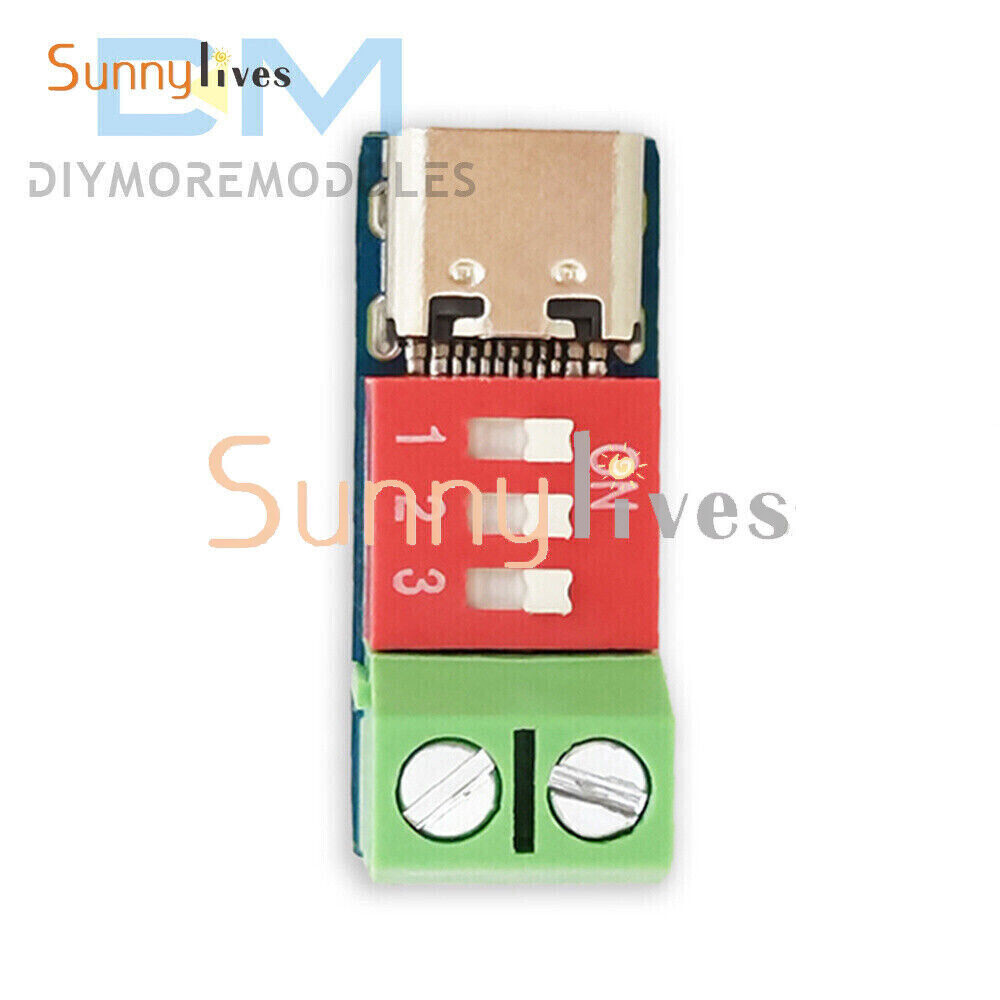 USB Type-C PD Trigger Board Module PD/QC Decoy Board Fast Charge Test Board