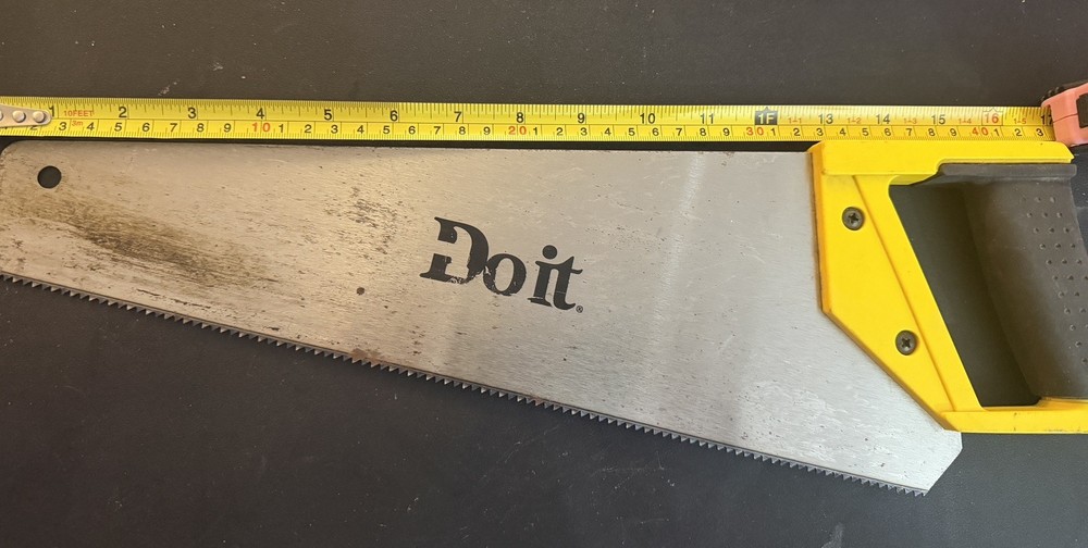 DO IT 15 IN Sharp Cut Hand Saw