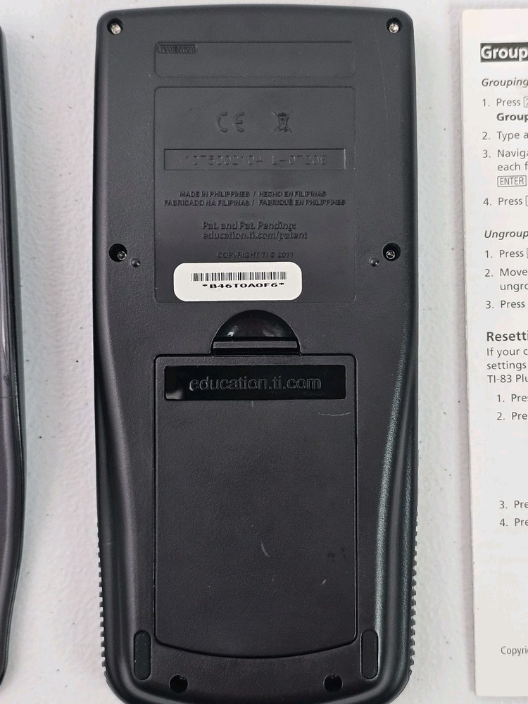 Texas Instruments TI-83 Plus Graphing Calculator - Black