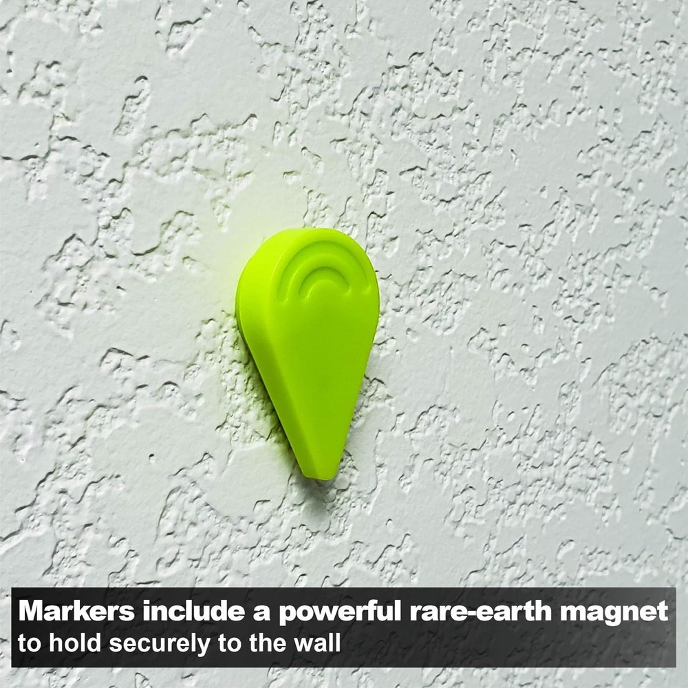 Compact 6-Piece StudMark Replacement Markers - Effortless Stud Location Tracking