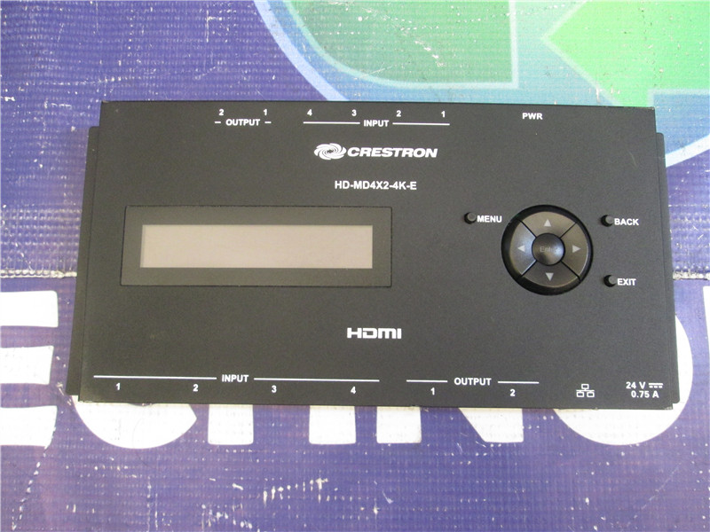 Crestron HD-MD4X2-4K-E HDMI 1RU Rack Mounted Switcher