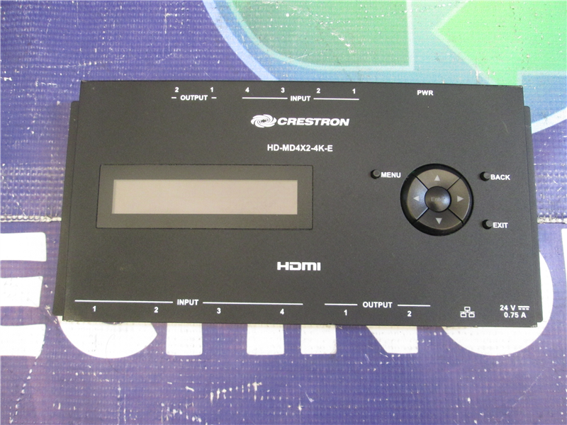Crestron HD-MD4X2-4K-E HDMI 1RU Rack Mounted Switcher