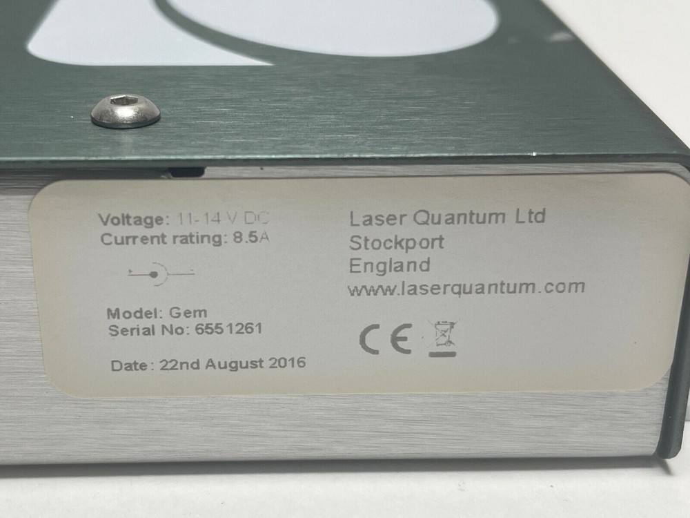 Laser Quantum SMD12, Model GEM