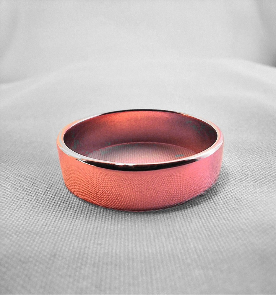 Polished Copper healing ring sizes 4-14