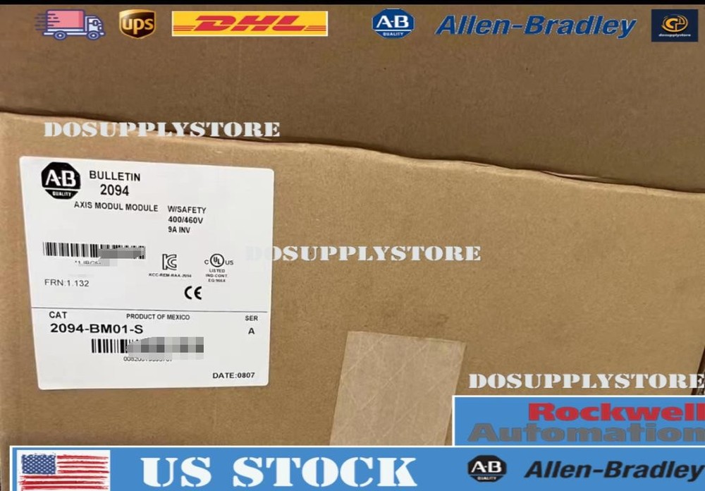 New Factory Sealed Allen-Bradley 2094-BM01-S Axis Module 2094-BM01-S