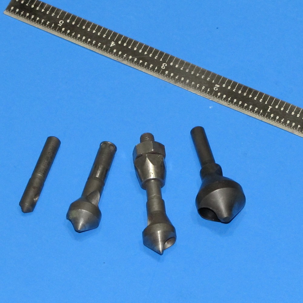 Weldon 90 Deg. Deburring Tool DB-26A, DB-18, DB-18, -8 (4PC LOT) AIRCRAFT TOOLS