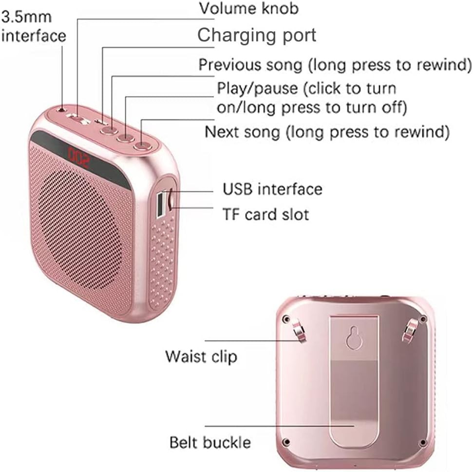 Rechargeable Personal Voice Amplifier