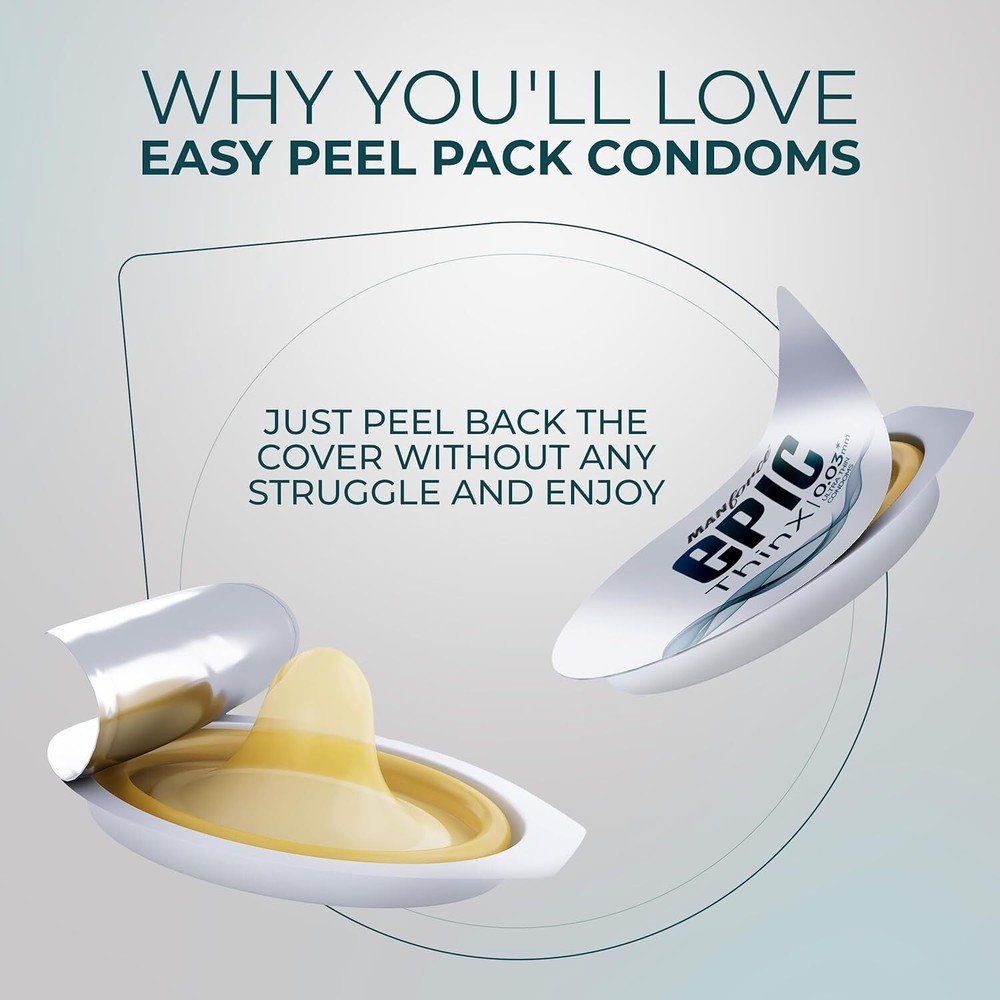Manforce Epic ThinX | Ultra Thin Condoms 10 Pcs