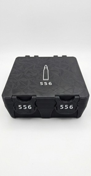 Rifle Ammunition Box .556 Caliber 100 Rounds