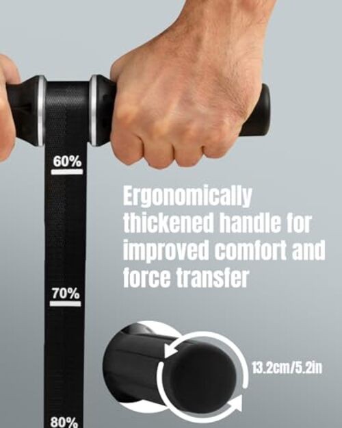 Forearm Strengthener & Forearm Exerciser, Wrist Roller with Thick Silicone