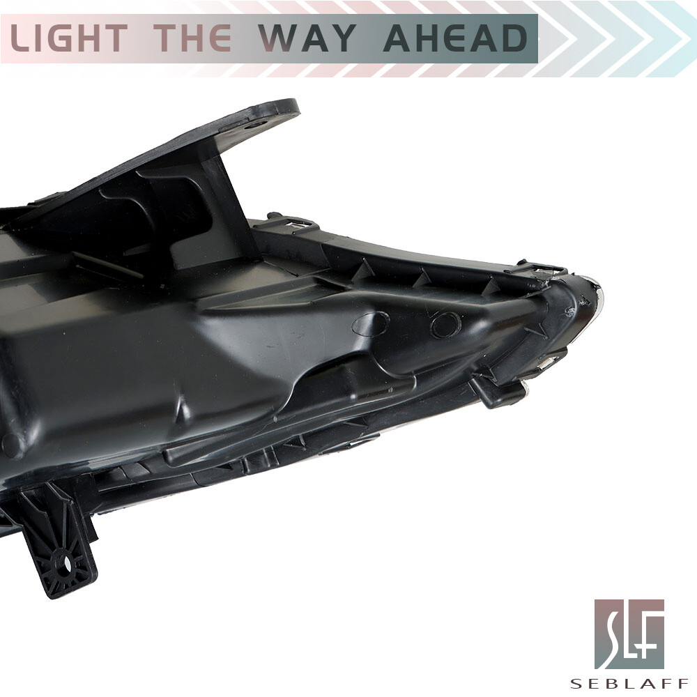 For Hyundai Sonata 2011-2014 Projector Headlights Assembly Pair Black Housing