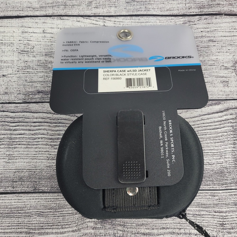 Brooks Sherpa Molded Case Black for Earbuds