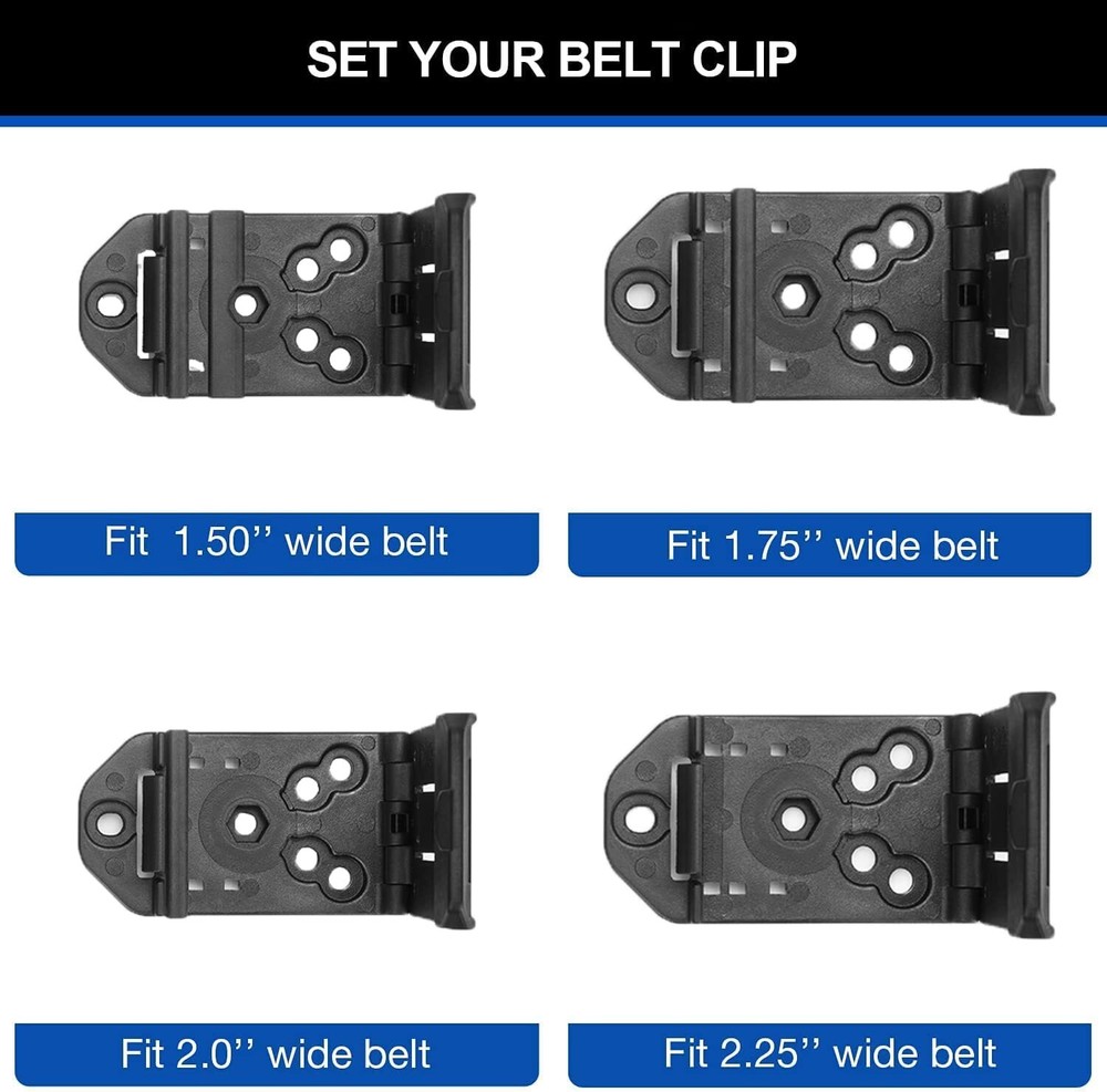 Kydex Handcuff Holster with 9/.40 Double Stack Holder Combo Kydex Handcuff Case