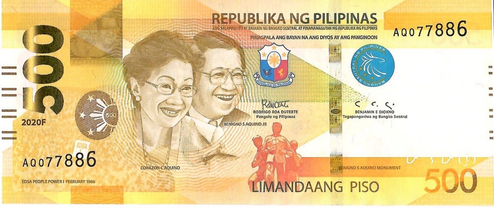 Philippines, 500 Piso, 2020, UNC